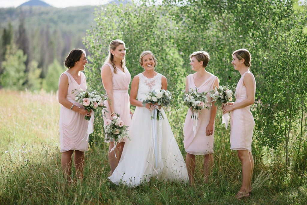 Bride in Aspen wedding 2